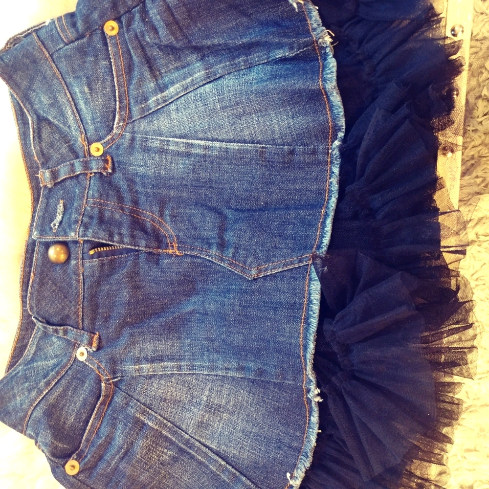 Rinnacimento jean mini skirt